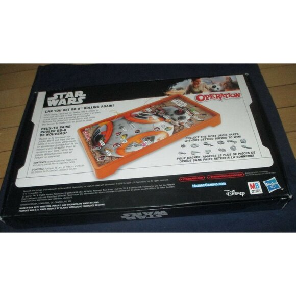 Star Wars BB-8 Edition Operation Game Board game (2016) (works good !) - Picture 3 of 3